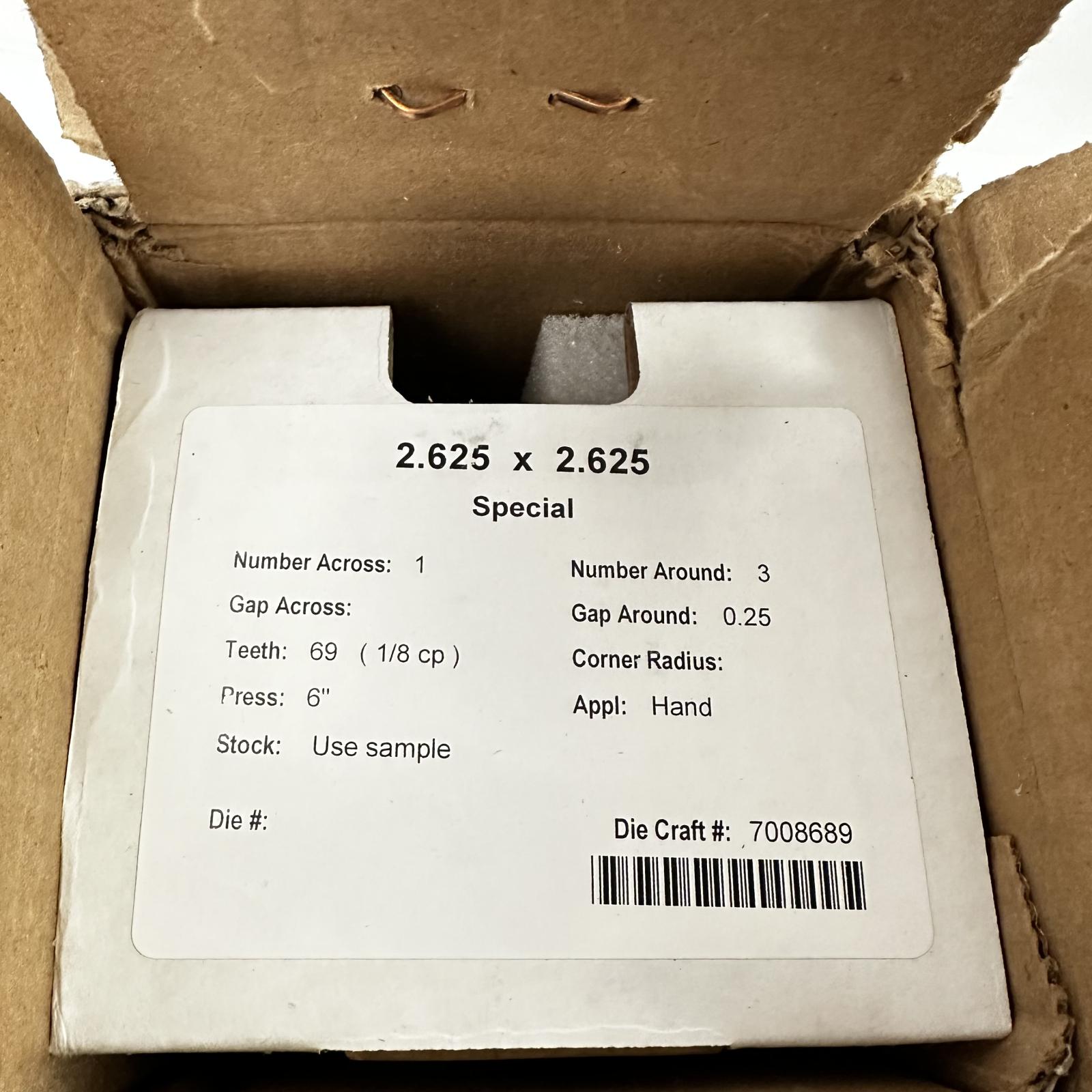 Die Craft 7008689 Steel Plate 2.625" x 2.625" Machining Fixture Tooling Block - Photo 18