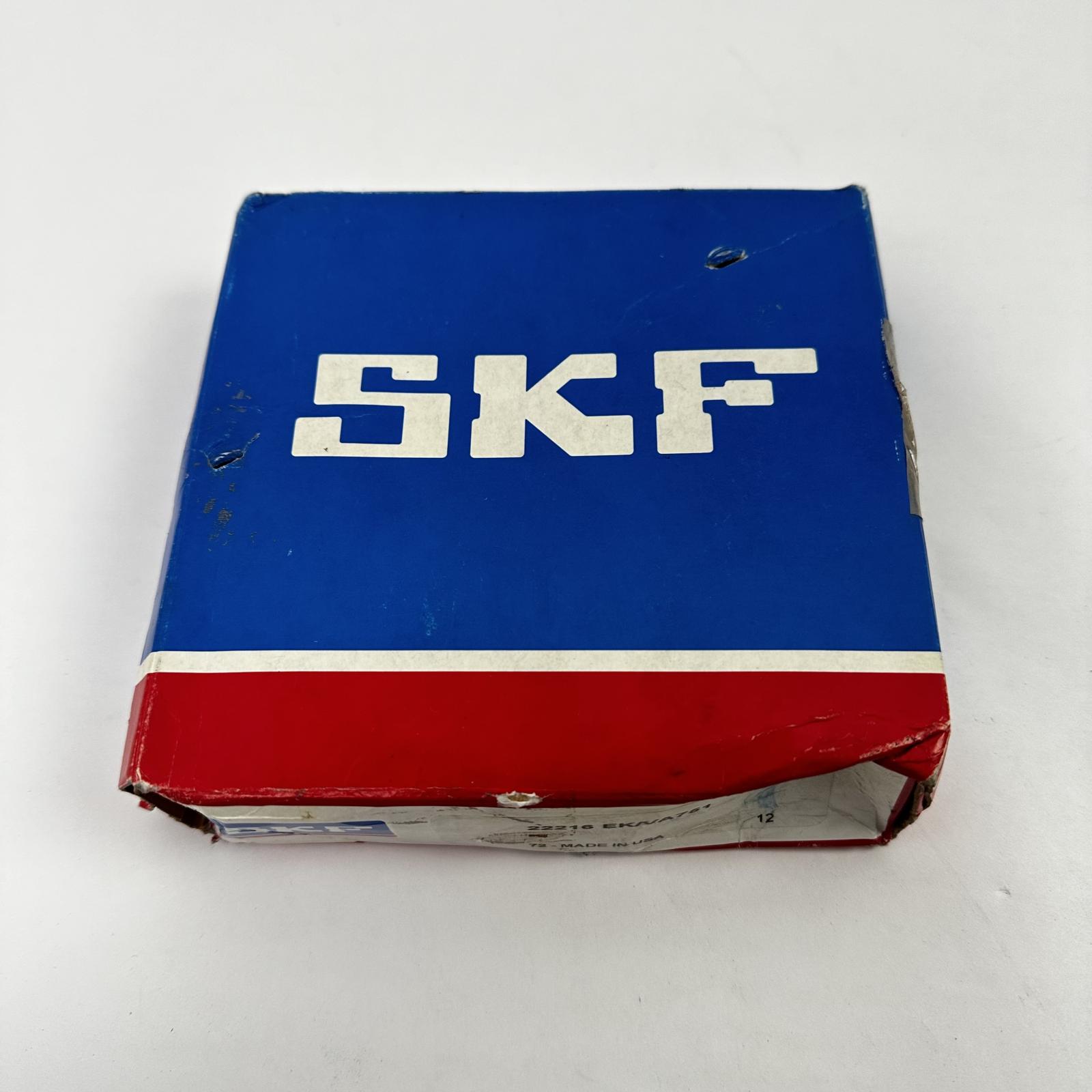 SKF 22216 EK/VA751 Spherical Roller Bearings 80mm ID, 140mm OD - Photo 4