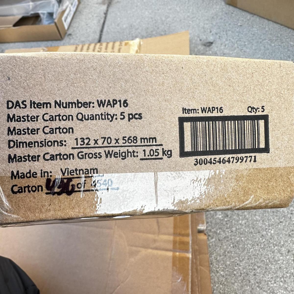 DAS WAP16 16" Premium All-Weather Flex Beam Wiper Blade (5-Pack) - Photo 5