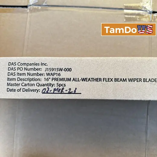 DAS WAP16 16" Premium All-Weather Flex Beam Wiper Blade (5-Pack) at TamDoUS Taylorsville