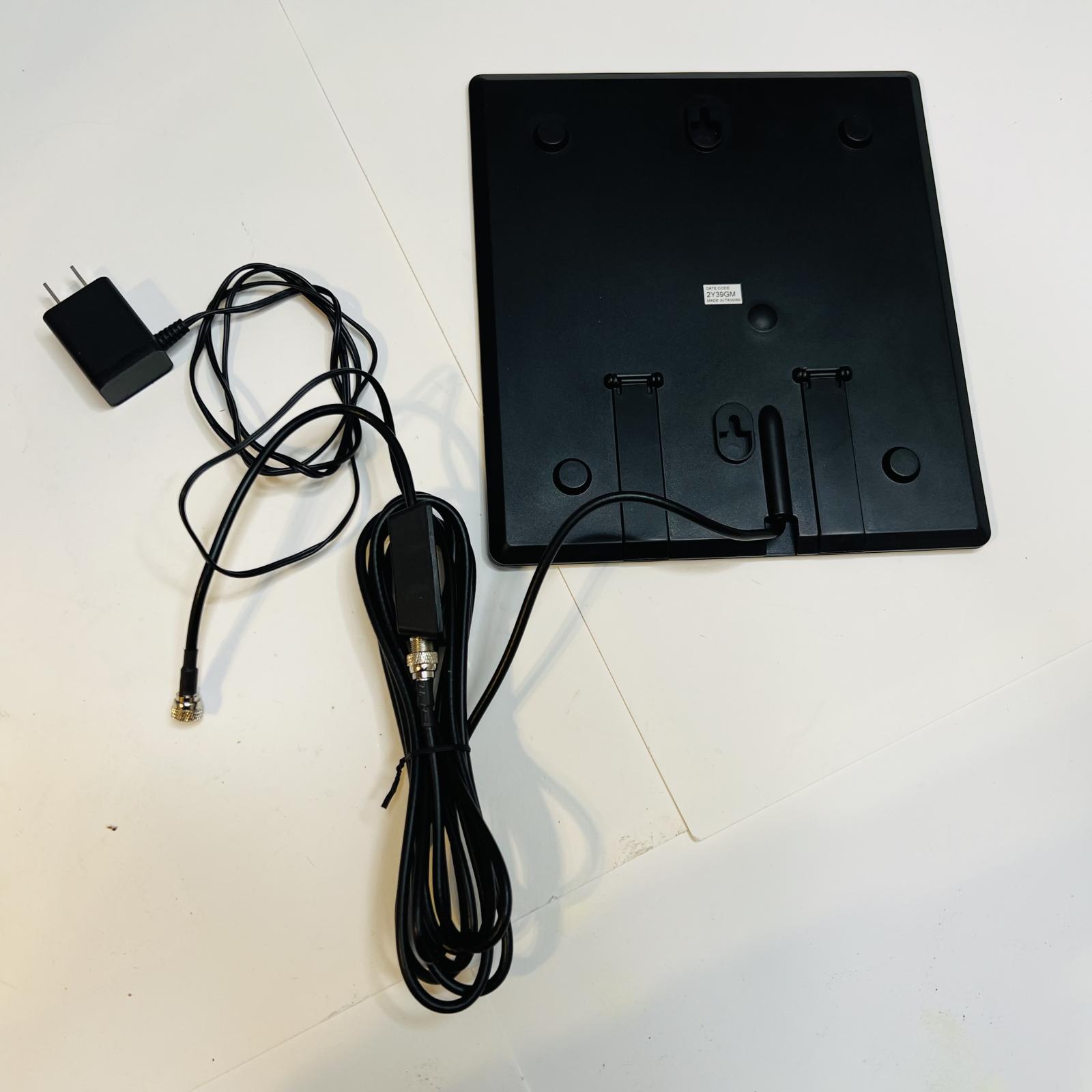 RCA Amplified Indoor Flat HDTV Antenna Multi-Directional 4K & 8K 55 Mile Range - Photo 2