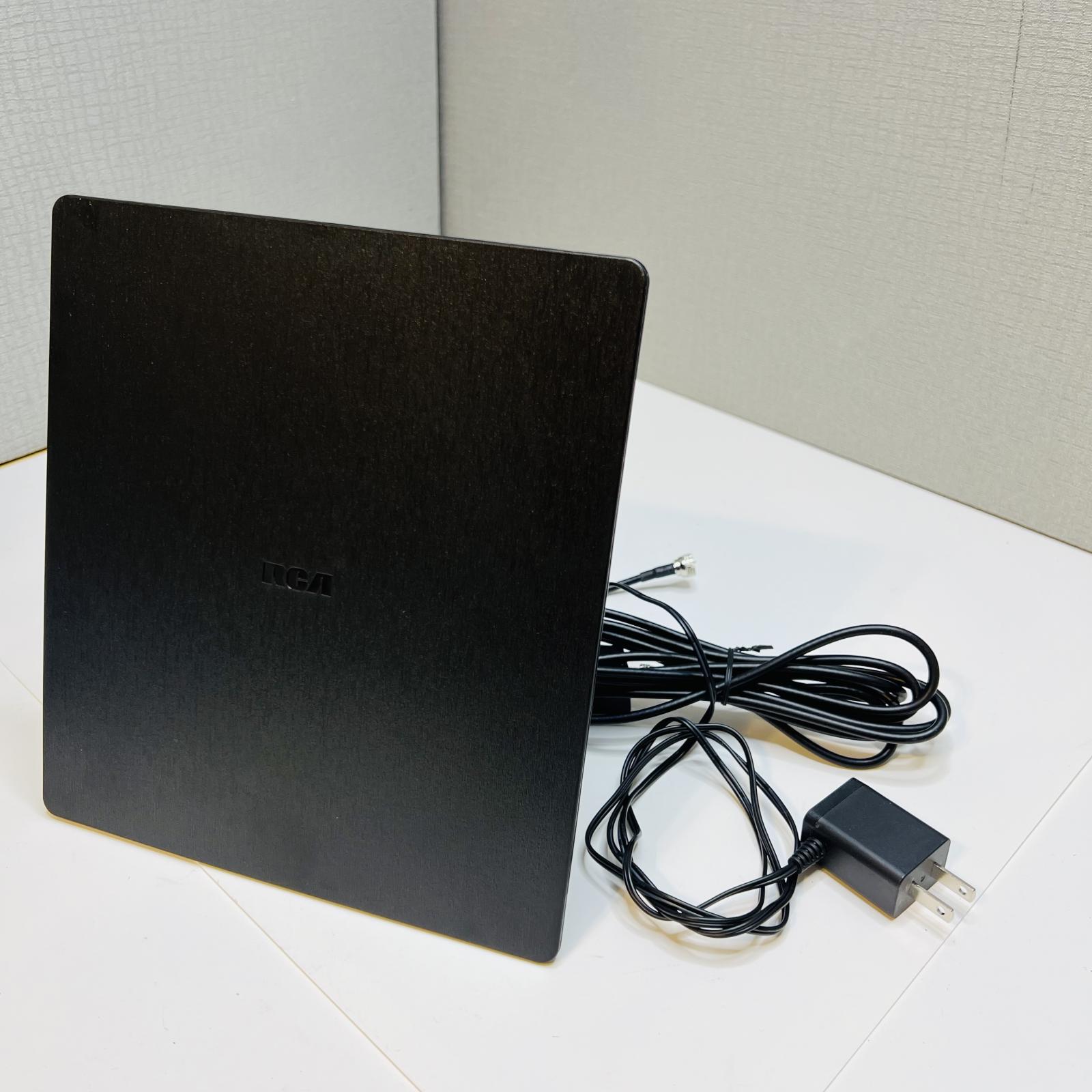 RCA Amplified Indoor Flat HDTV Antenna Multi-Directional 4K & 8K 55 Mile Range - Photo 3