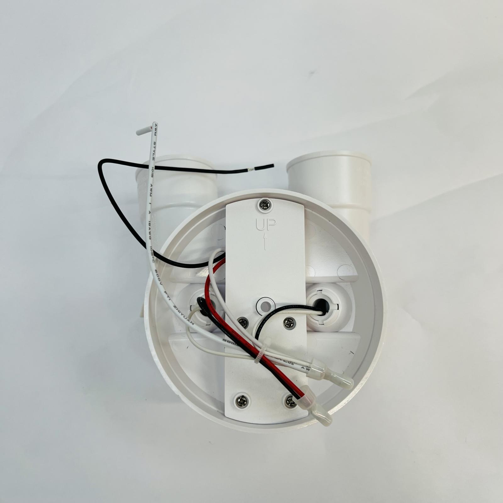 Hyper Tough Dual Head Hardwired Security Light 180-Degree Detection - Photo 6