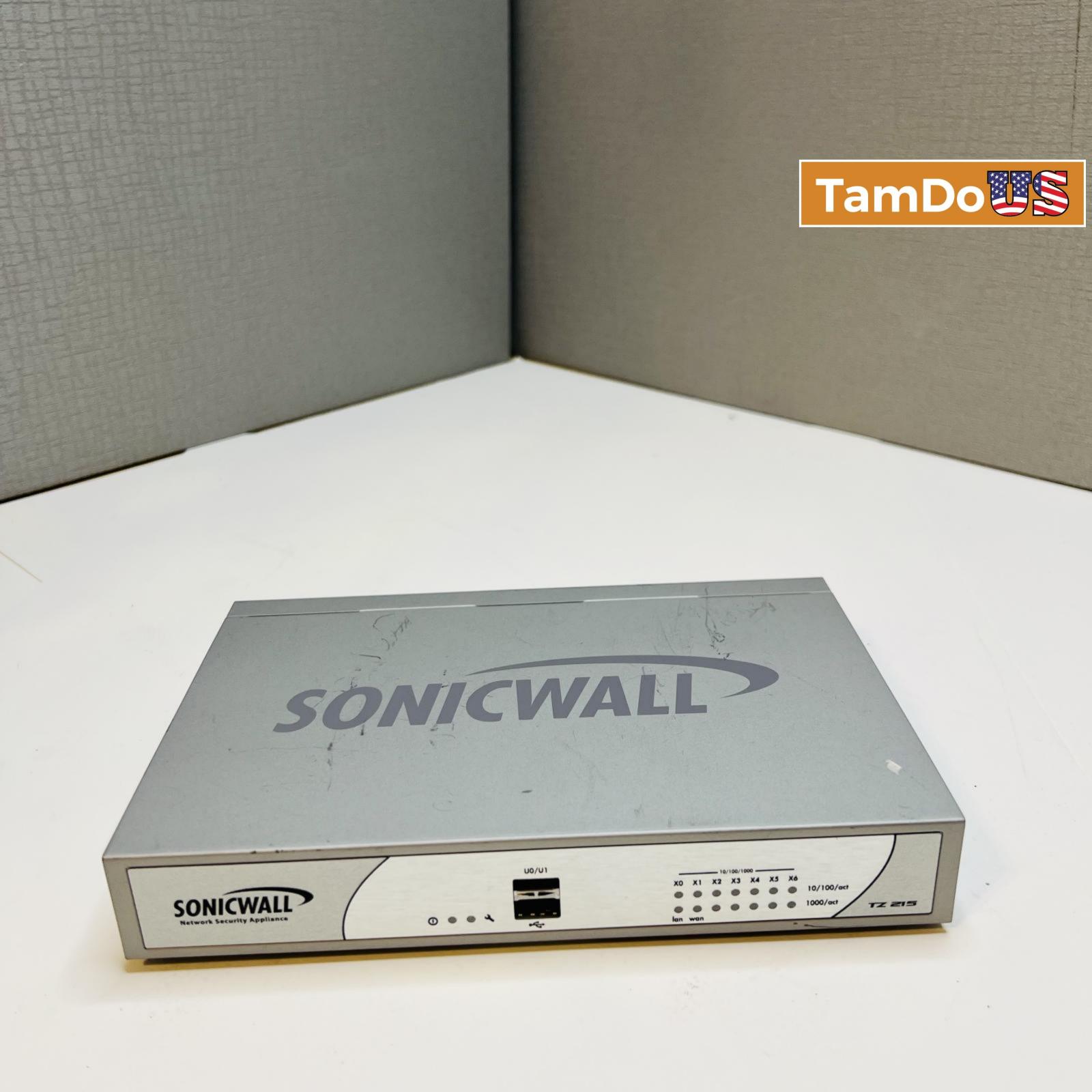 SonicWall TZ215 Firewall APL24-08E – No Power Adapter Included - Photo 6