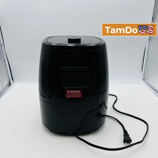 Chefman RJ38-SL-M-V3 Air Fryer, 3.6 Quart, 1500W, Black, Oil-Free Cooking at TamDoUS Taylorsville