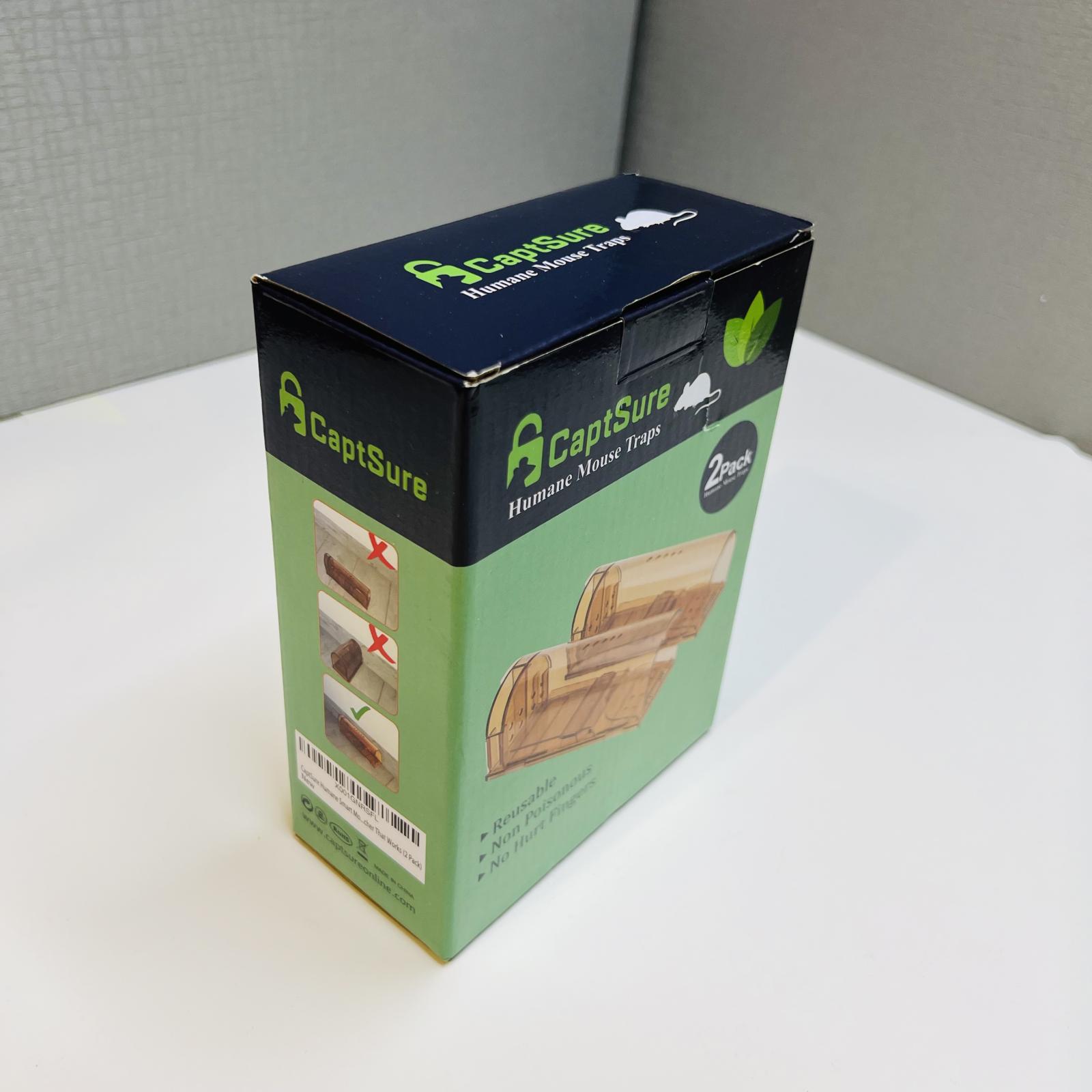 Lot of 7 CaptSure 2-Pack Humane Mouse Traps Indoor - Photo 7