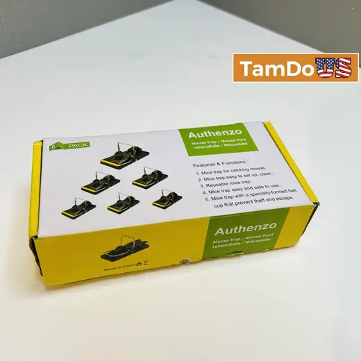 Lot of 5 Authenzo Mouse Trap / Mouse Hunt 6-Pack – Total 30 Traps at TamDoUS Taylorsville