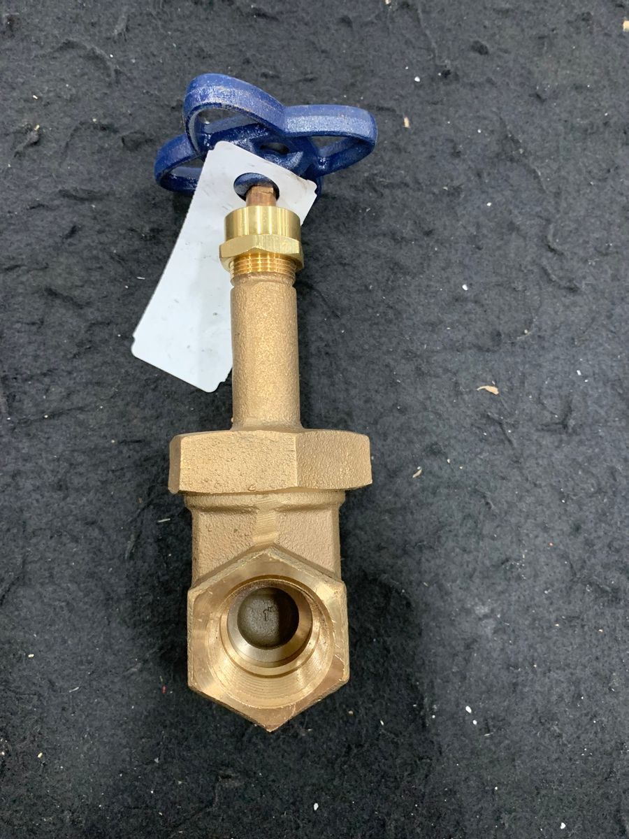 NIBCO T-174-A 1" Bronze Gate Valve, Threaded, 300SWP/600WOG - Photo 2