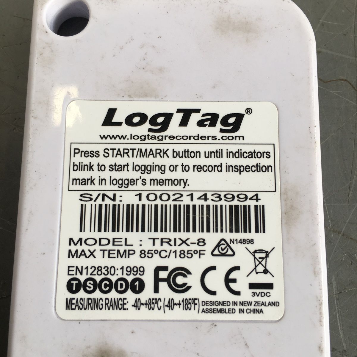 Lot of 5 LogTag TRIX-8 Temperature Data Loggers - Photo 5