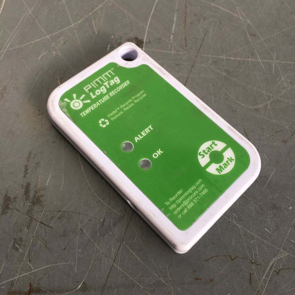 Lot of 5 LogTag TRIX-8 Temperature Data Loggers - Photo 2