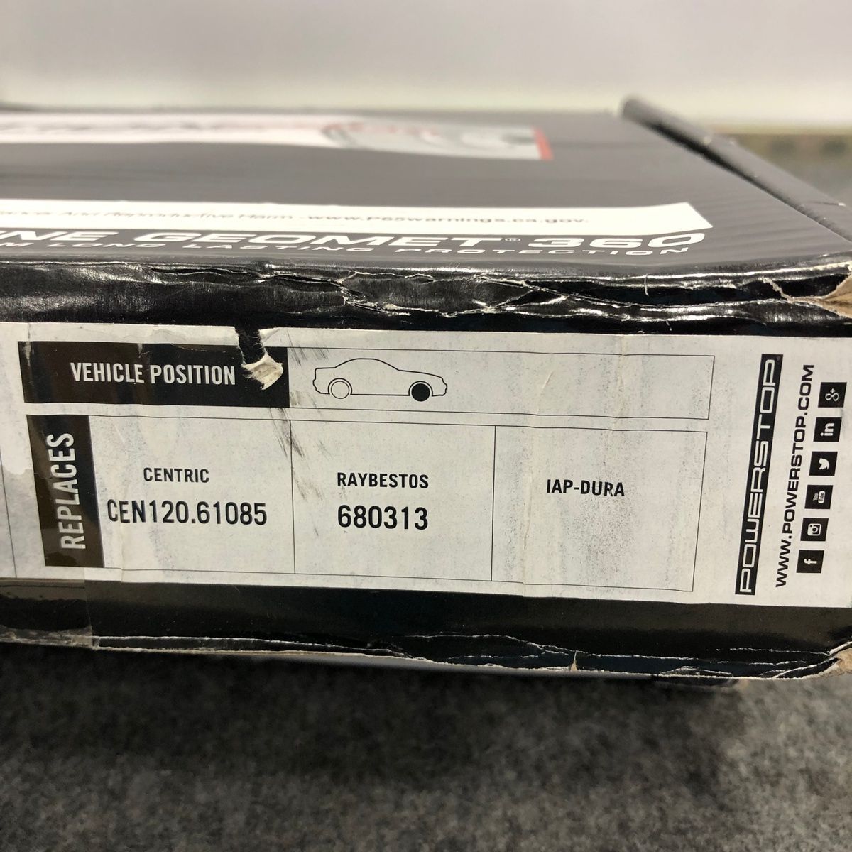 POWERSTOP AR8173EVC Evolution Coated Brake Rotor - Photo 14