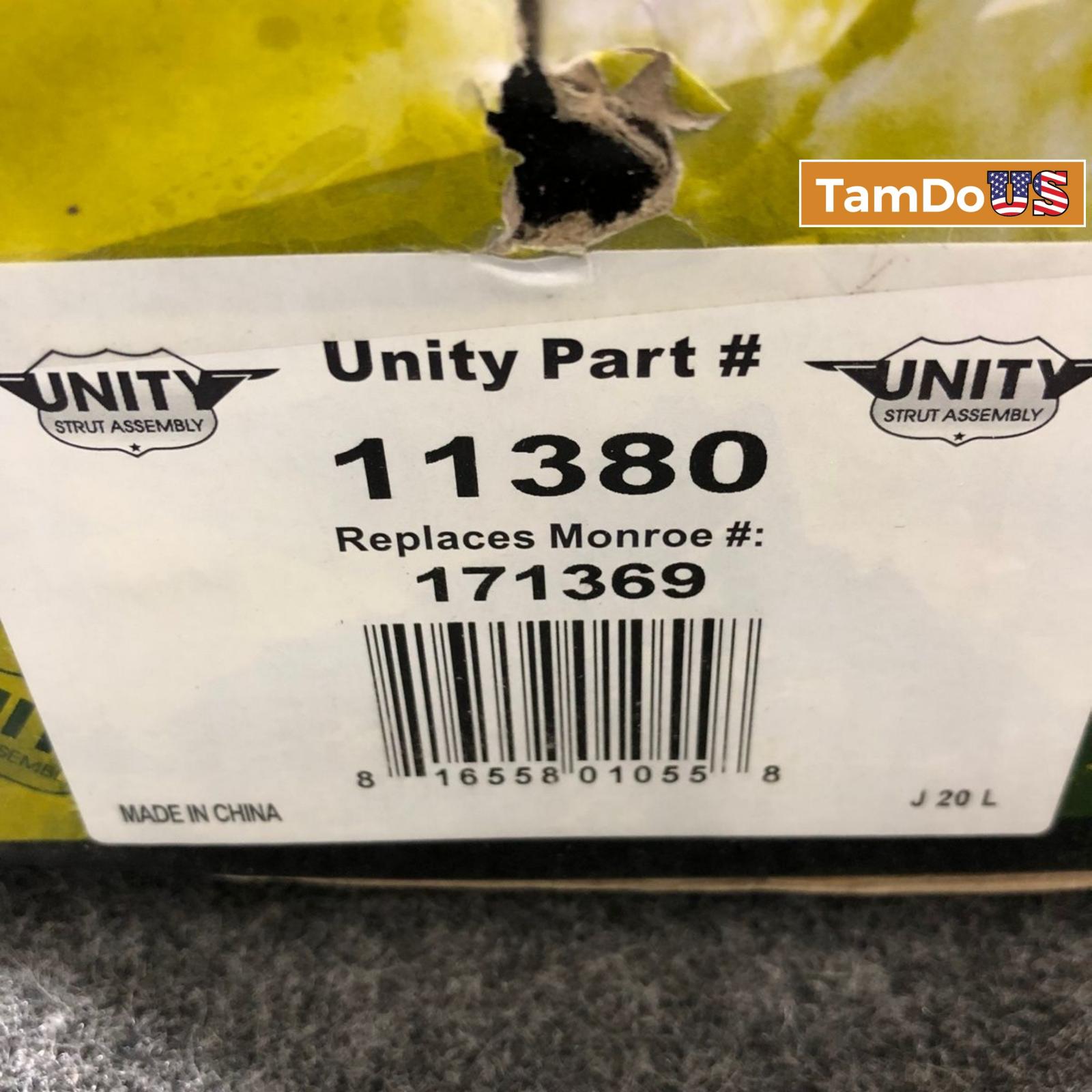 Unity 11380 Front Strut Assembly Replacement for Monroe 171369 - Photo 4