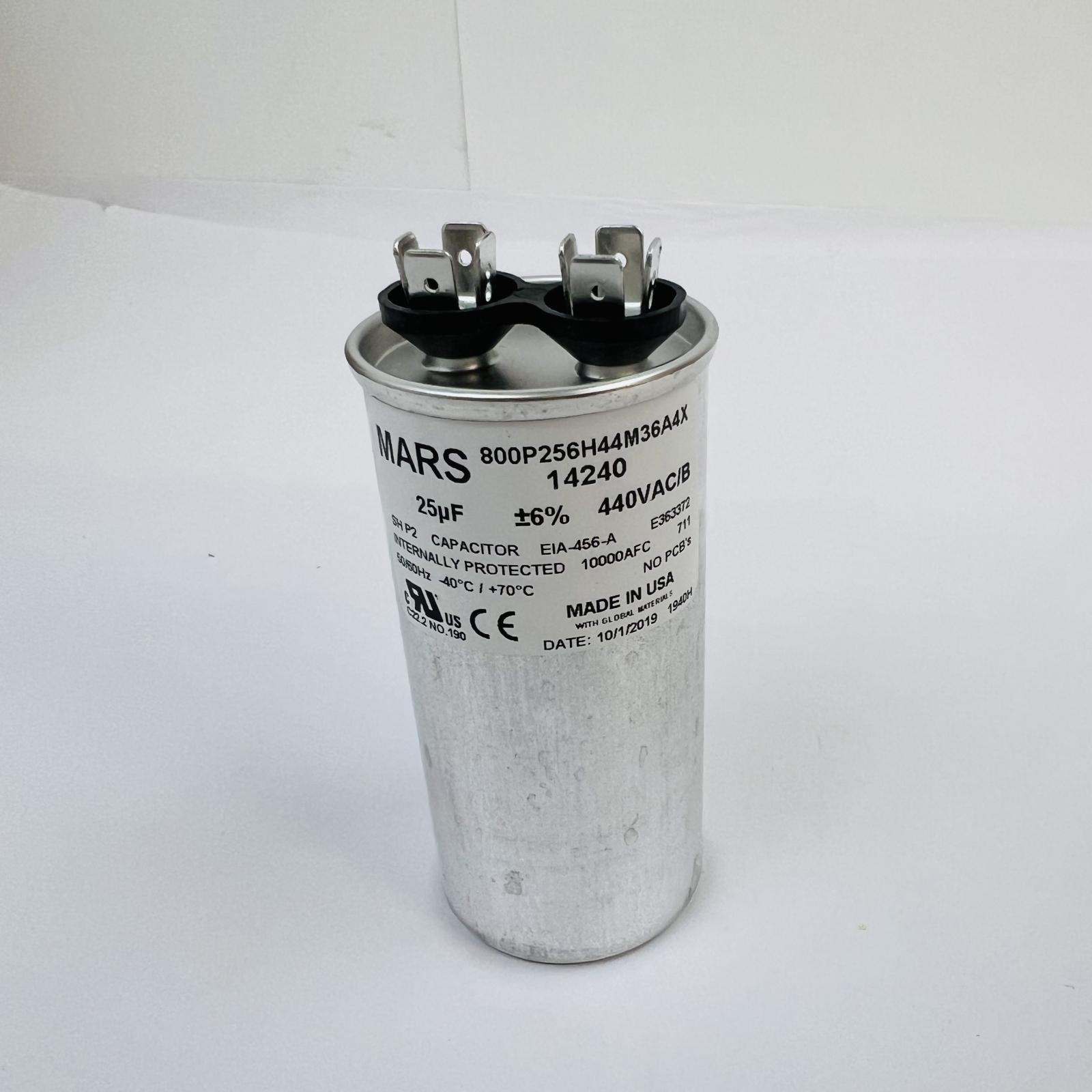 Mars 14240 Motor Run Capacitor 25 MFD 440V - Photo 5