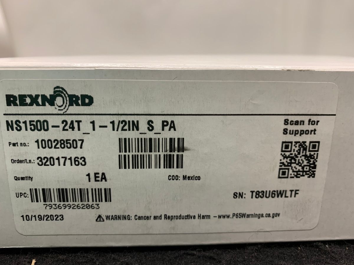 Rexnord NS1500-24T Split Sprocket 1-1/2" Bore 24-Tooth - Photo 4