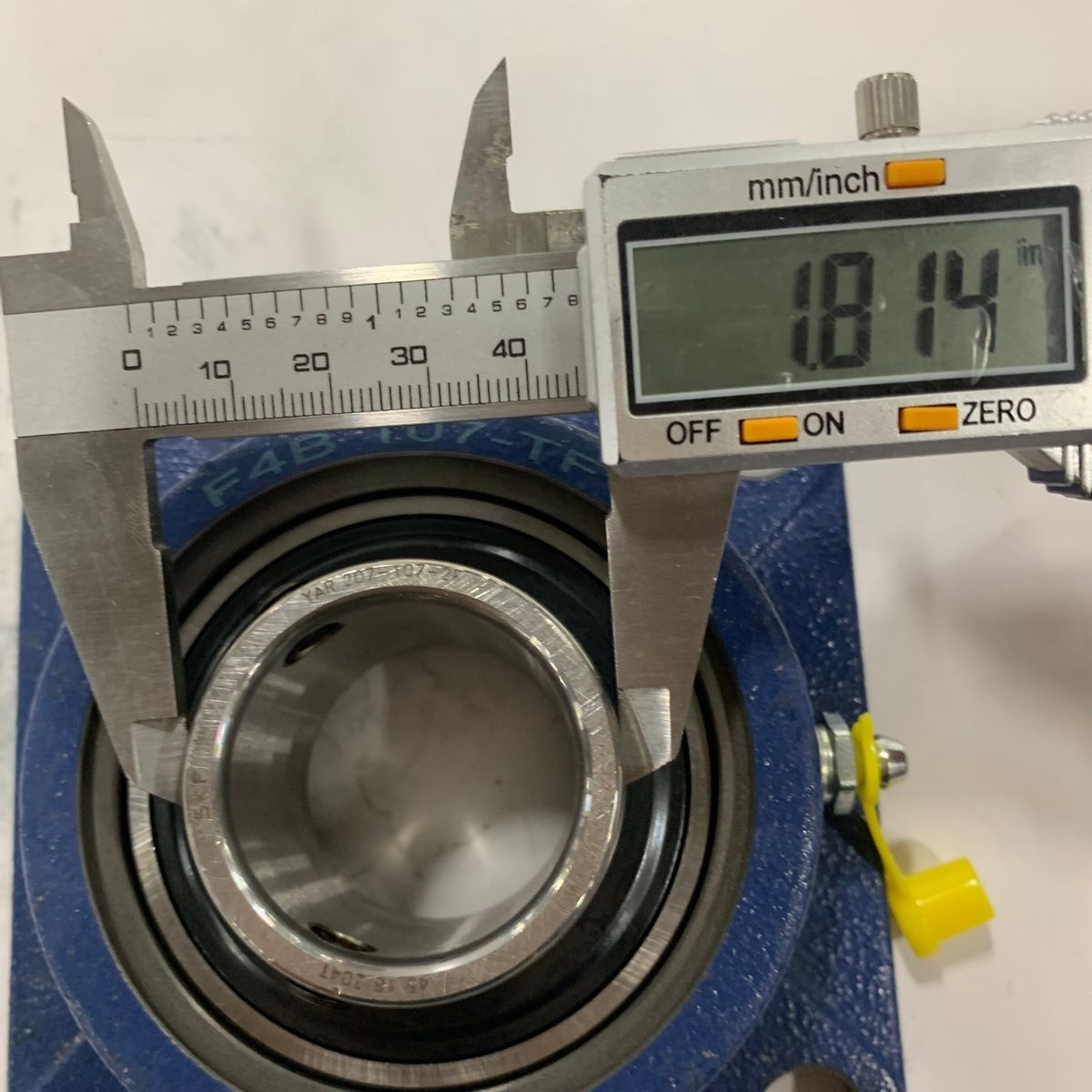 SKF F4B-107-RM156R Square Flanged Ball Bearing - Photo 5