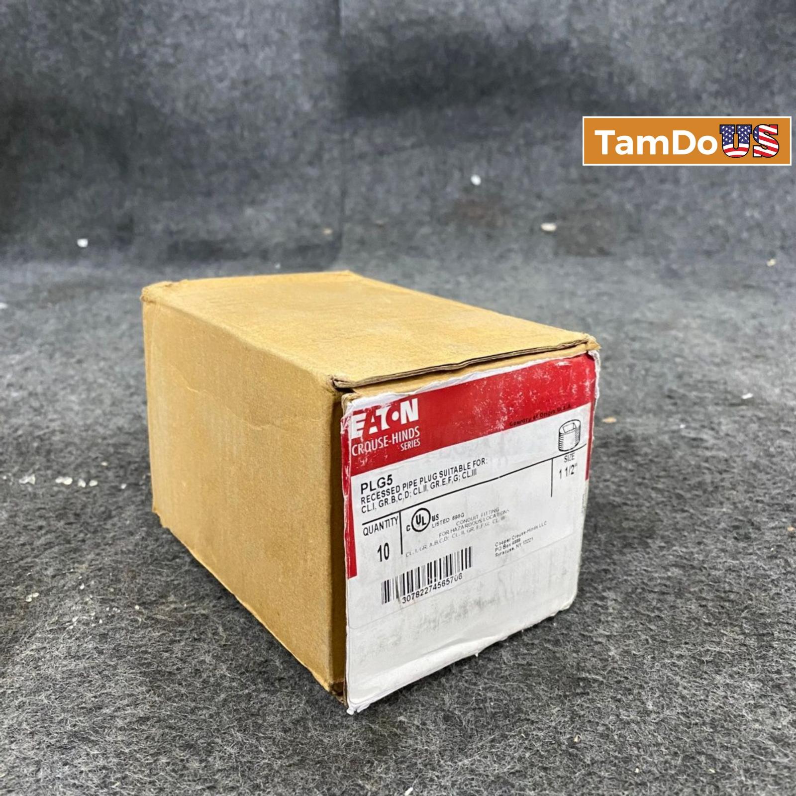 Eaton Crouse-Hinds PLG5 1-1/2" Recessed Head Plug 10 Pack - Photo 5