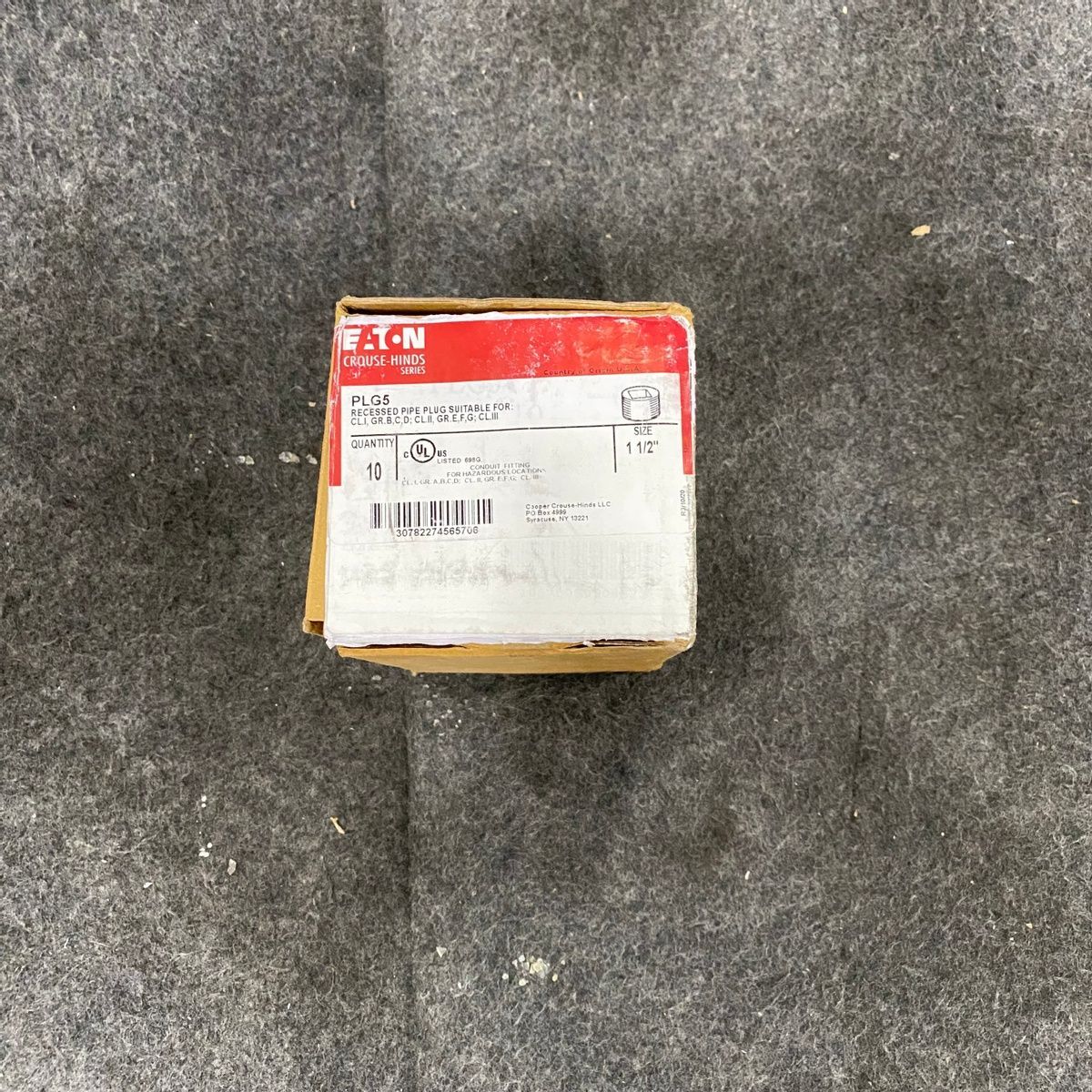 Eaton Crouse-Hinds PLG5 1-1/2" Recessed Head Plug 10 Pack - Photo 4