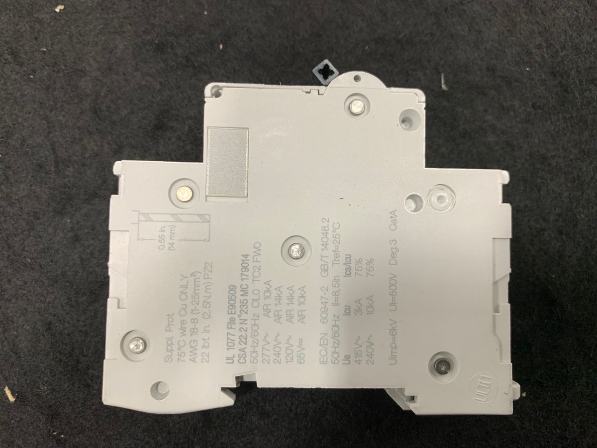 Schneider M9F22103 Miniature Circuit Breaker 1P 3A - Photo 6