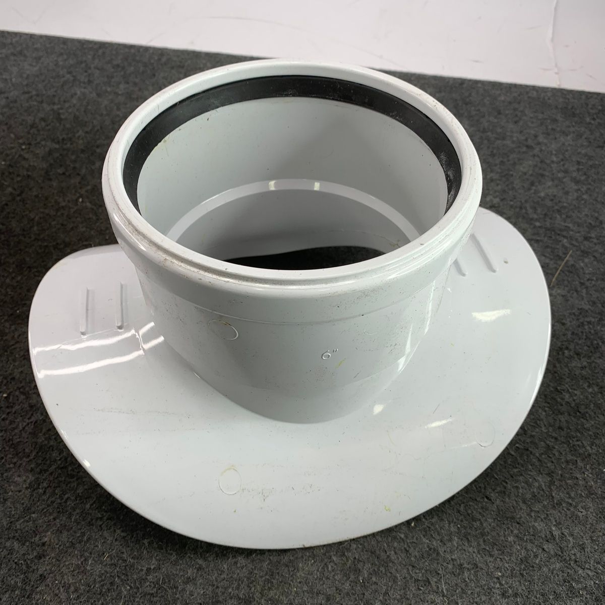 GPK 136-0106CR 10"x6" PVC Saddle Tee (GxG) W/Clamp SDR 35 Sewer - Photo 3