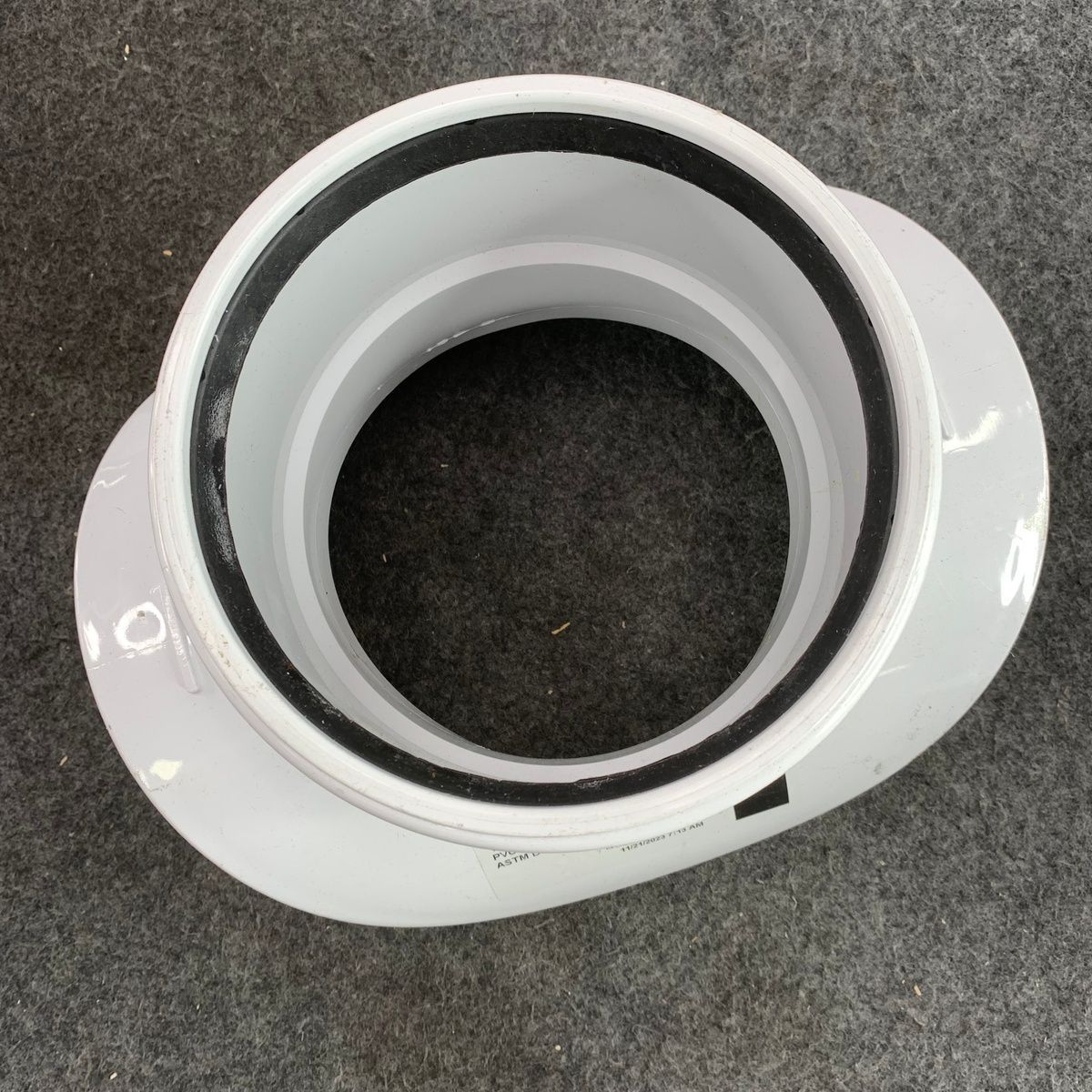 GPK 136-0106CR 10"x6" PVC Saddle Tee (GxG) W/Clamp SDR 35 Sewer - Photo 4