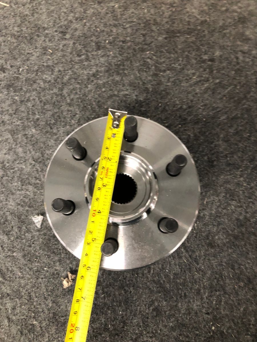 Wheel Hub and Bearing Assembly, 5 Lug, ABS Compatible - Photo 2