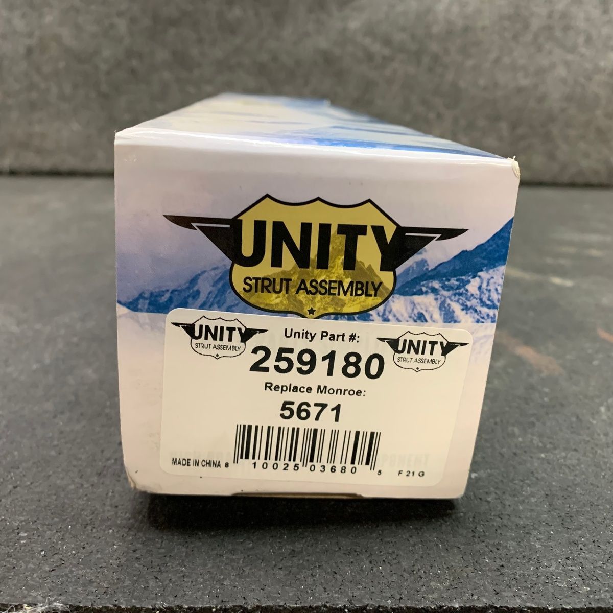 Unity 259180 Front Complete Strut Assembly Shock Absorber - Photo 3