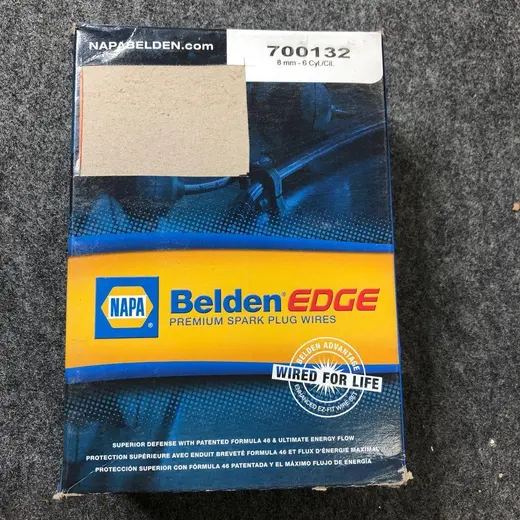 Napa Belden Edge 700132 8mm - 6 Cyl. Cylinder Premium Spark Plug Wires at TamDoUS Taylorsville