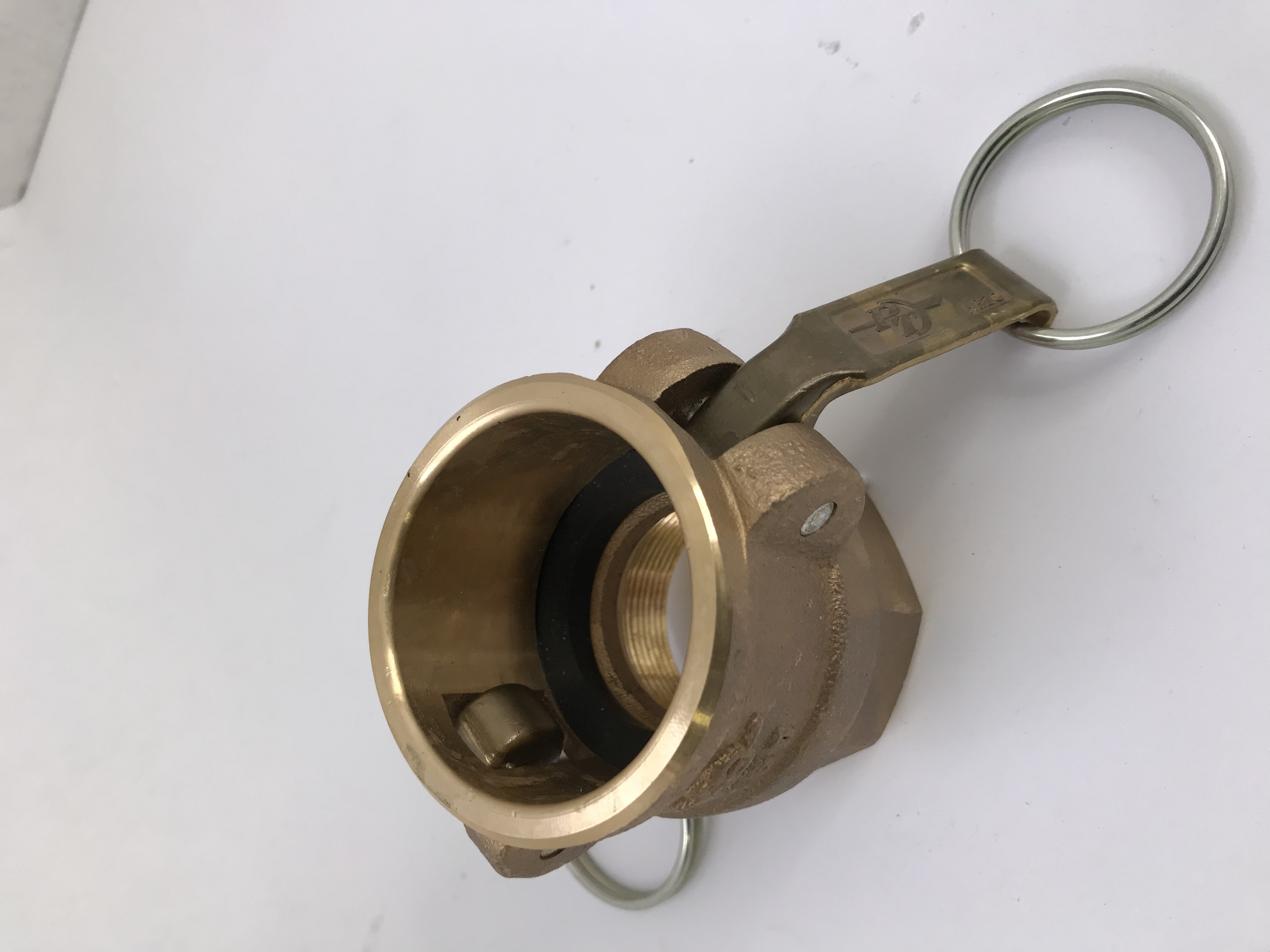 1-1/2" PT Coupling Brass Cam & Groove 15D Coupler, Female NPT Thread - Photo 4