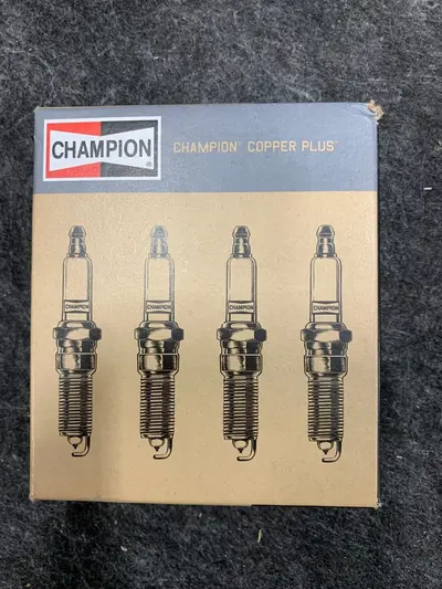 Champion RJ19LM Spark Plugs 868 – Pack of 4 at Heavy Equipment, Parts & Attachments in new_open_box condition