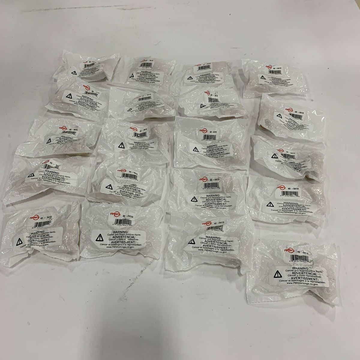 ROTARY 48-9419 1/4" Mpt Socket, Brass (Lot Of 20) - Photo 1