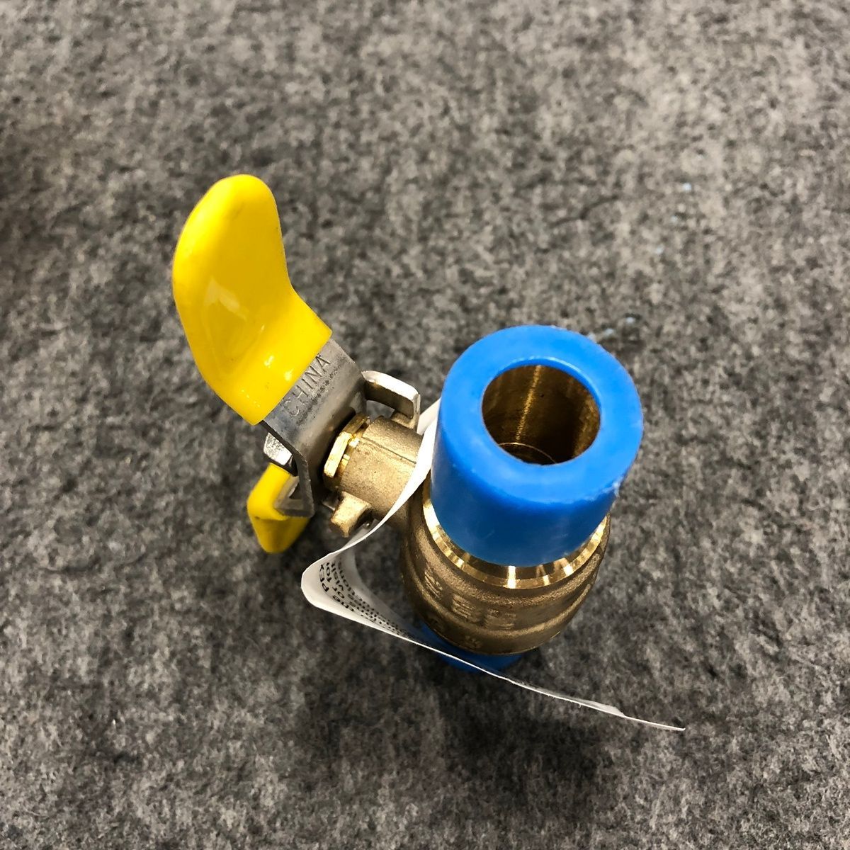 (2-Pack) Webstone NIBCO H-31703WSSW Brass Ball Valve, T-Handle, Sweat Ends - Photo 2