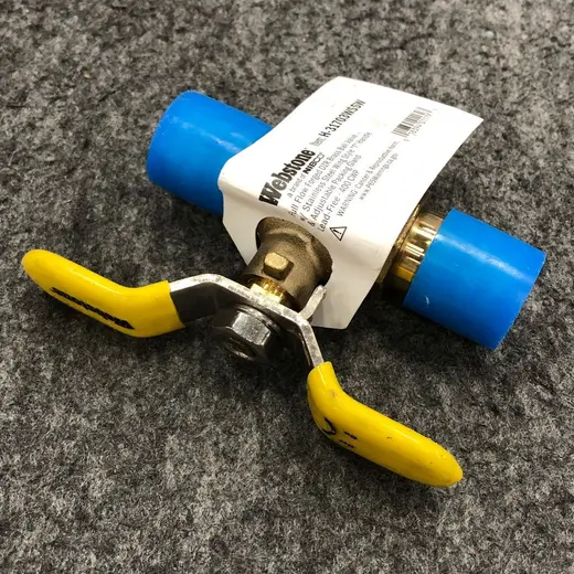 (2-Pack) Webstone NIBCO H-31703WSSW Brass Ball Valve, T-Handle, Sweat Ends at TamDoUS Taylorsville