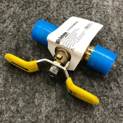 (2-Pack) Webstone NIBCO H-31703WSSW Brass Ball Valve, T-Handle, Sweat Ends at Hydraulics, Pneumatics & Plumbing in new condition