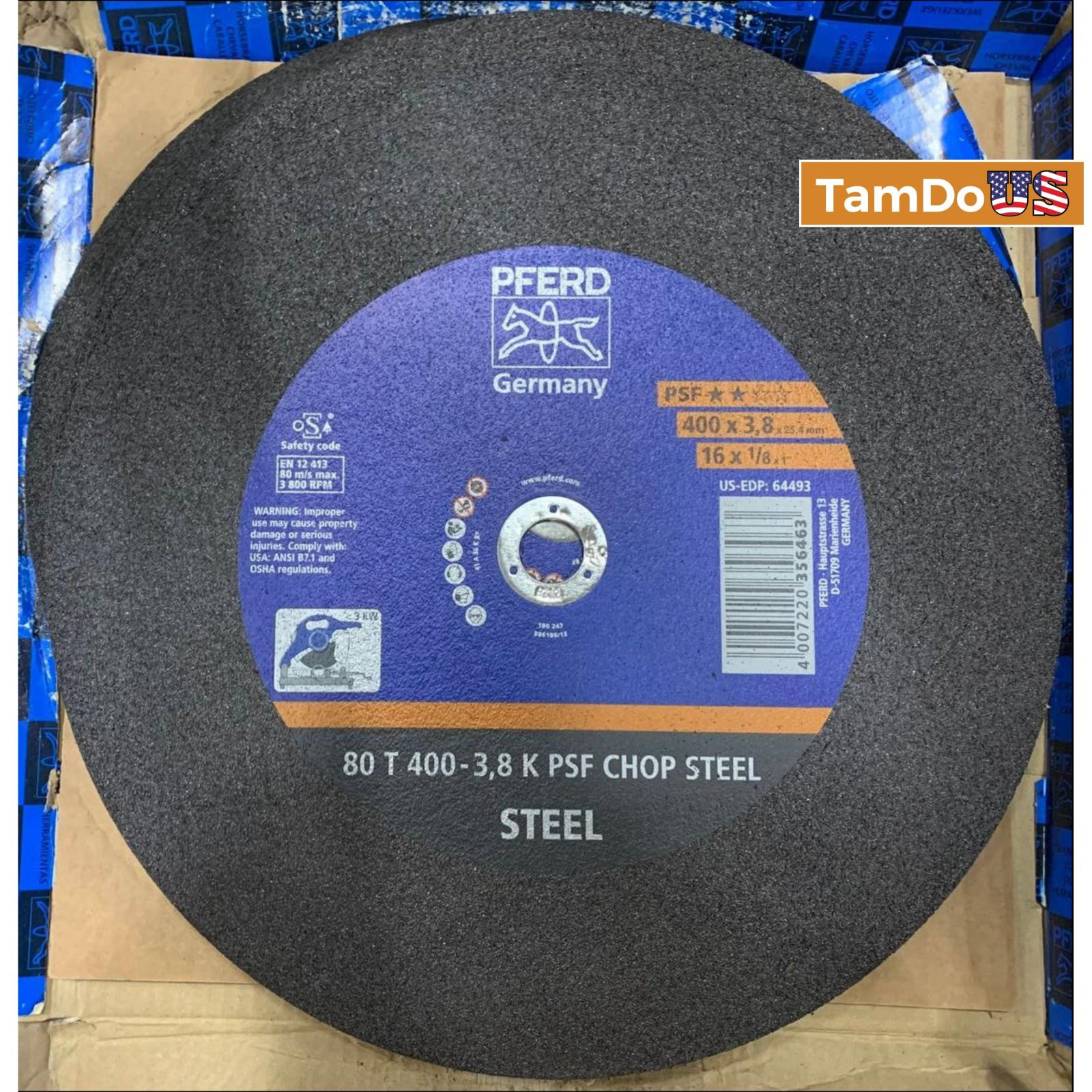 Pferd 80 T 400 X 3.8" Cut Off Wheel Blade - Photo 4