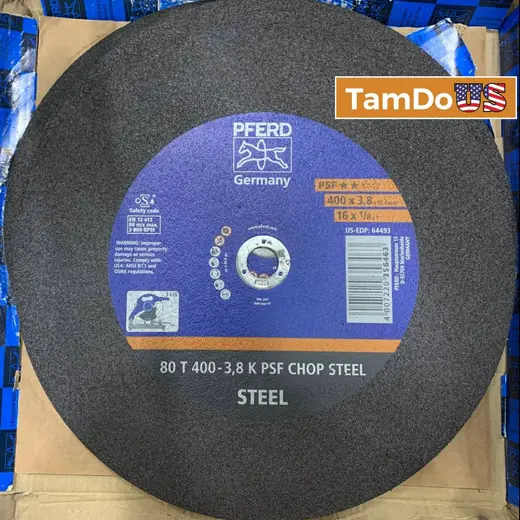 Pferd 80 T 400 X 3.8" Cut Off Wheel Blade at TamDoUS Taylorsville