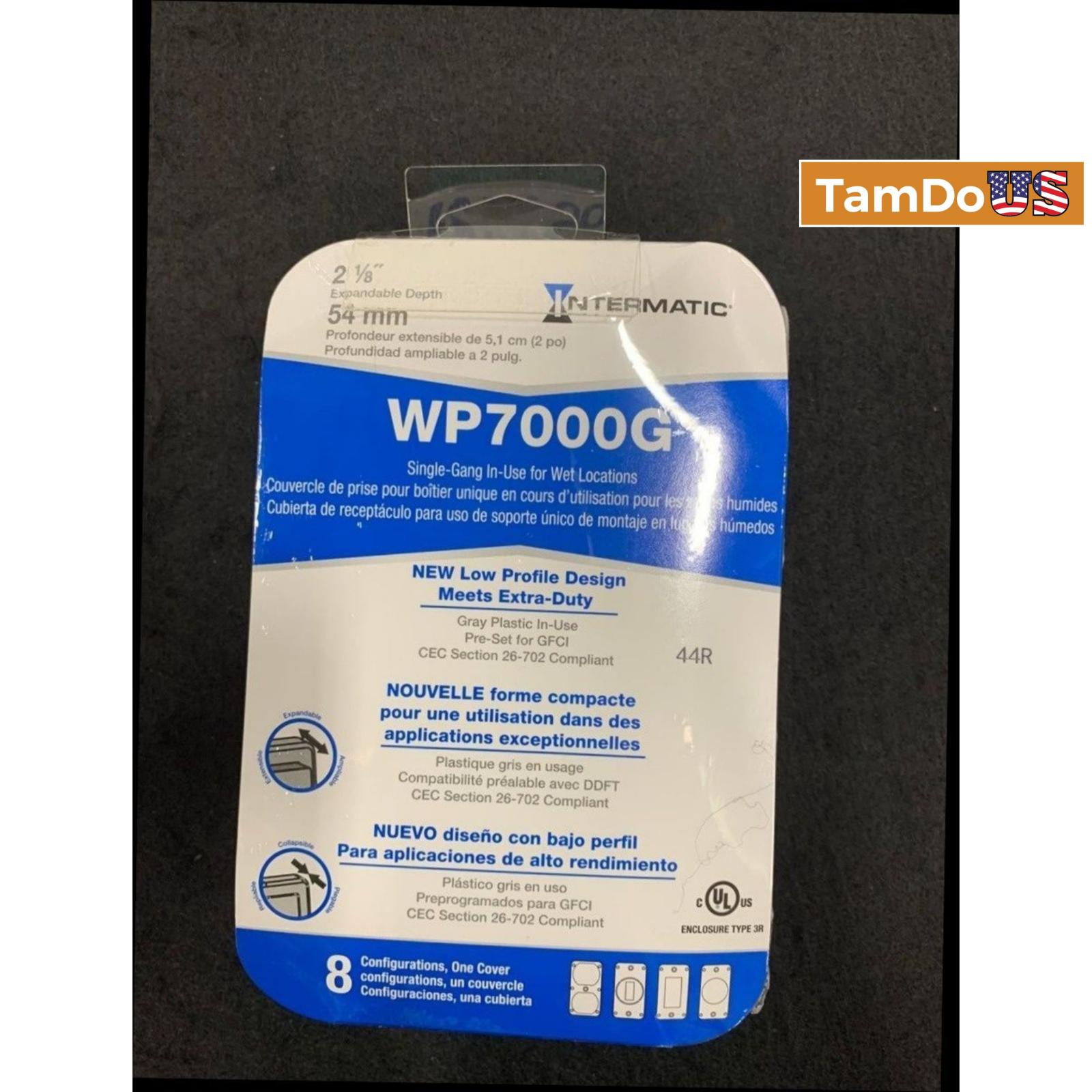 Lot of 2 Intermatic WP7000G Weatherproof Receptacle Covers - Photo 4