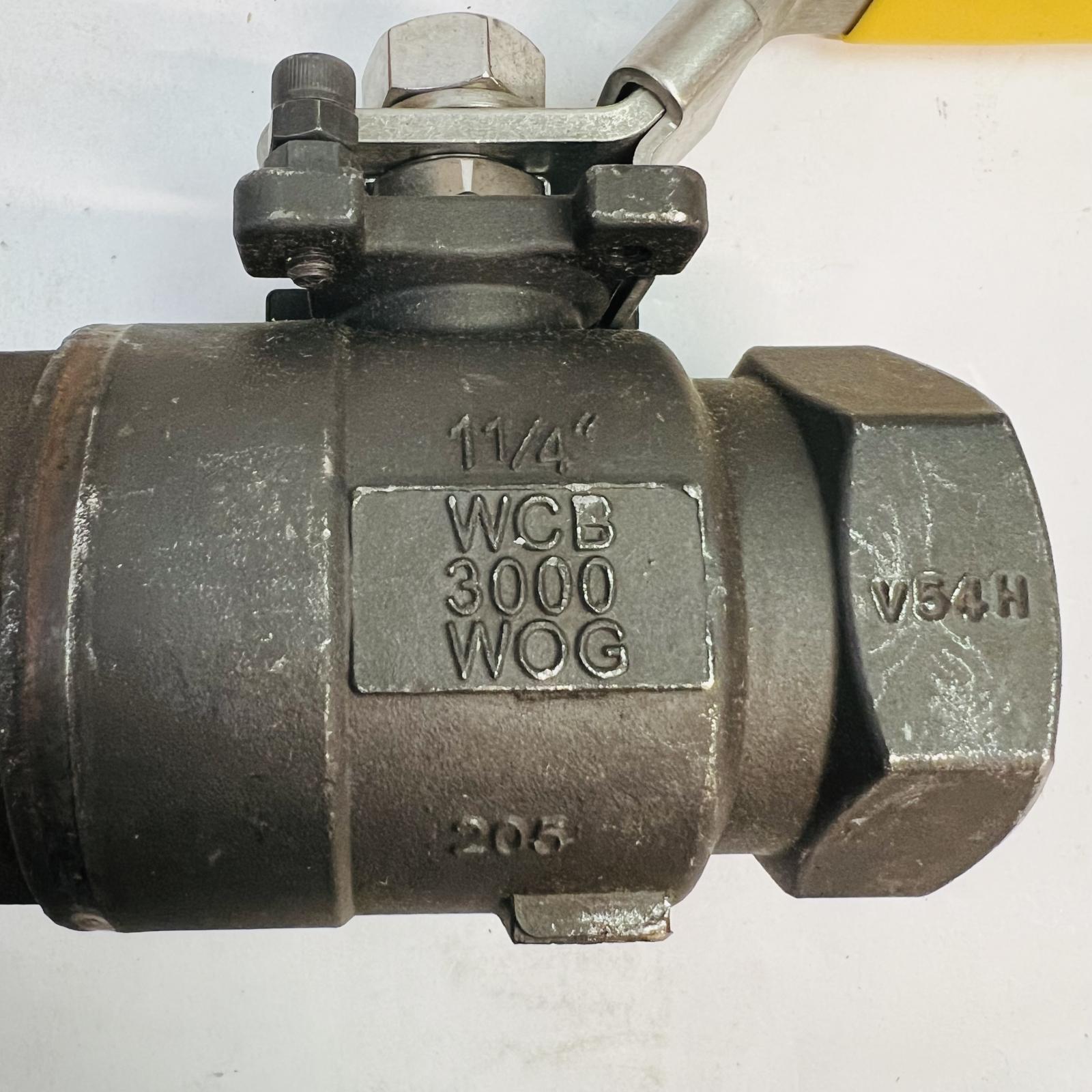 Sharpe 50C747 Ball Valve SS316, 11.4", WCB 3000 WOG, MAX F:200 - Photo 4