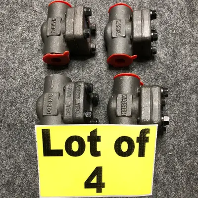 Lot of 4 Warren 853-8-S Check Valve 3/4" Socket Weld at Hydraulics, Pneumatics & Plumbing in new_open_box condition