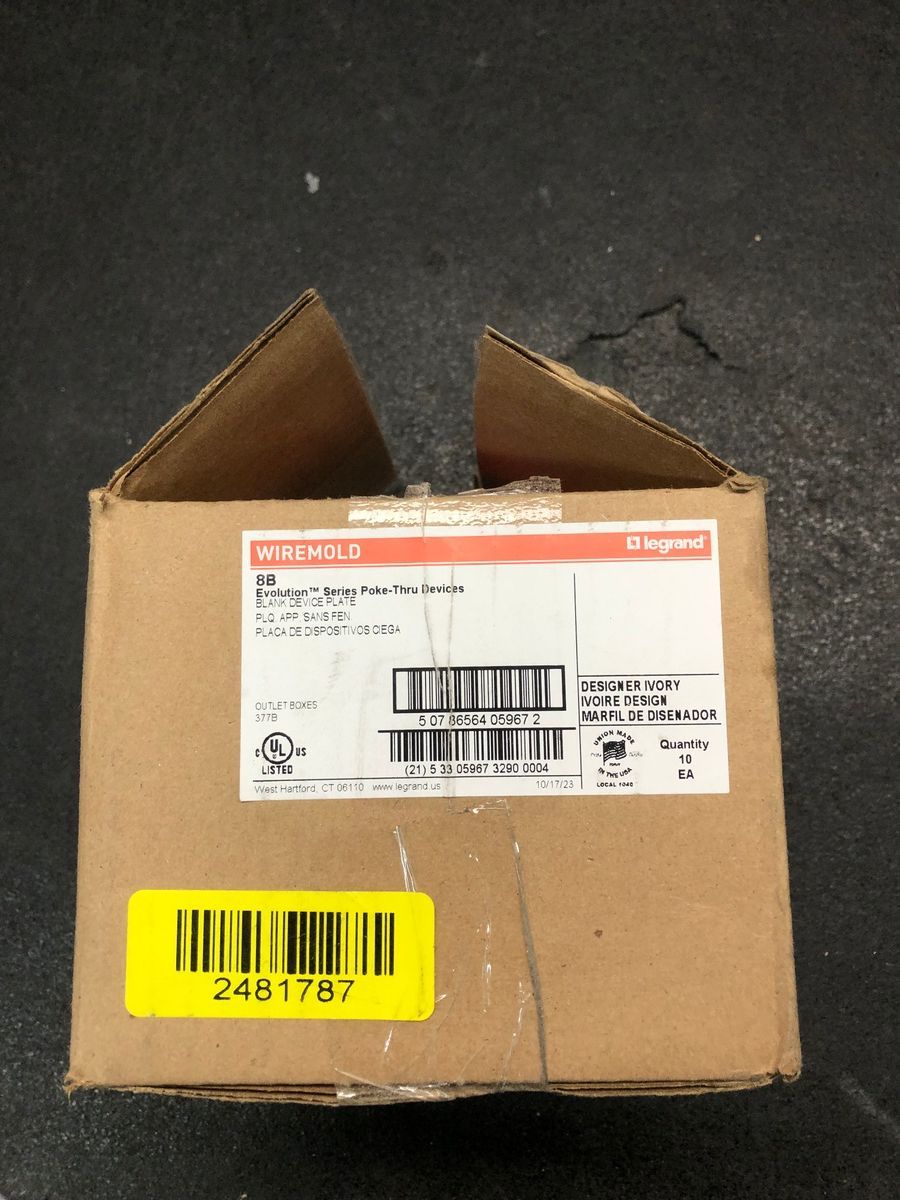 Legrand Wiremold 8B Evolution Poke-Thru Blank Device Plate - Photo 2
