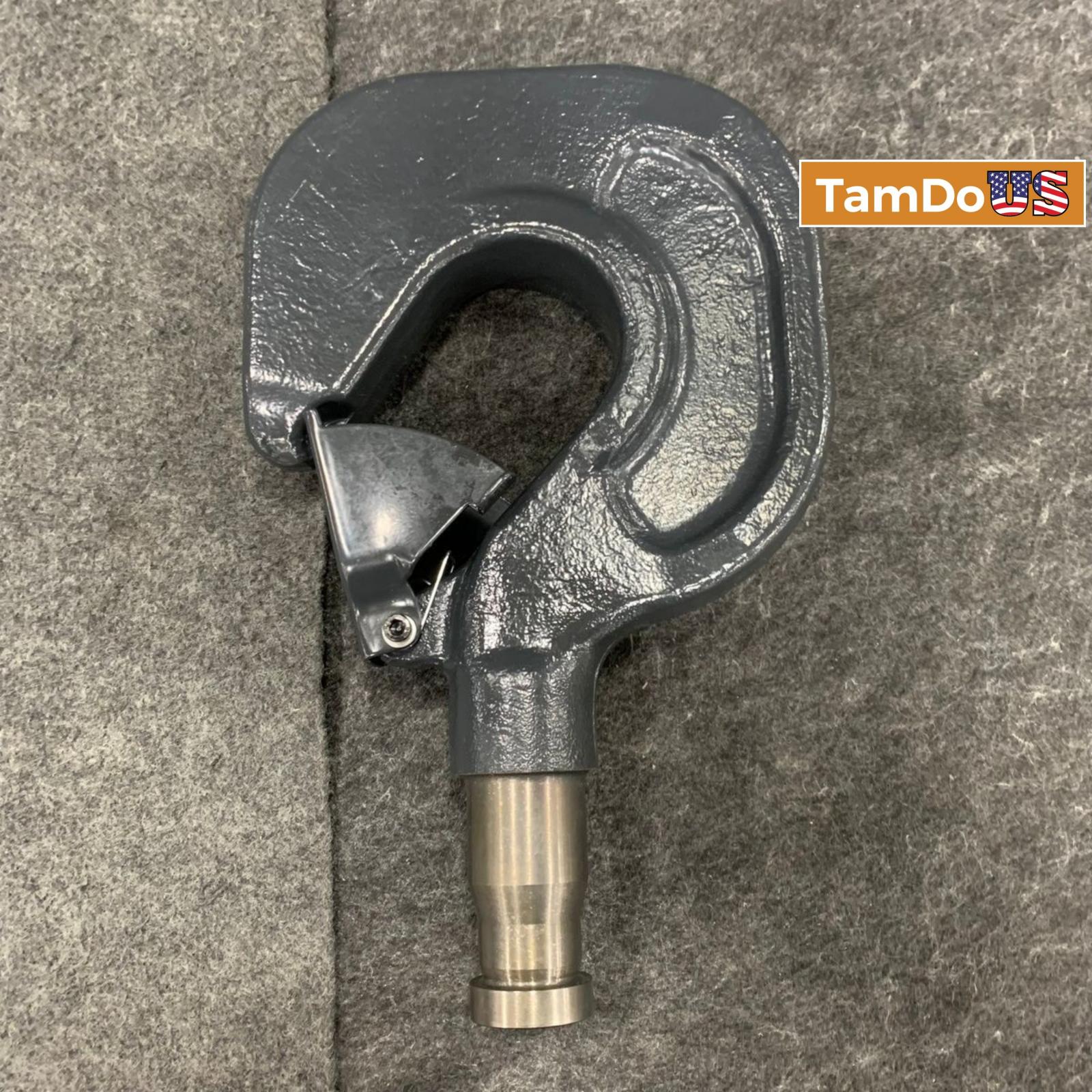 Heavy-Duty Forged Steel Lifting Hook, Industrial Crane Rigging Hook - Photo 3