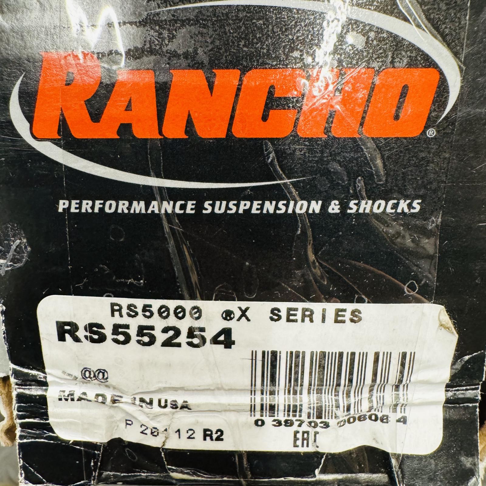 Rancho RS5000X Shock Absorber, Performance Suspension Upgrade - Photo 4