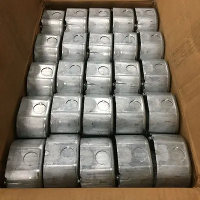 Lot of 25 Eaton TP288 4" Octagon Electrical Boxes at Electrical Equipment & Supplies in new_open_box condition