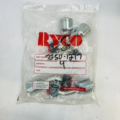 RYCO T7250-1217 90° JIC Female Elbow Fitting, -12 x -12, Steel at Fasteners & Hardware in new condition