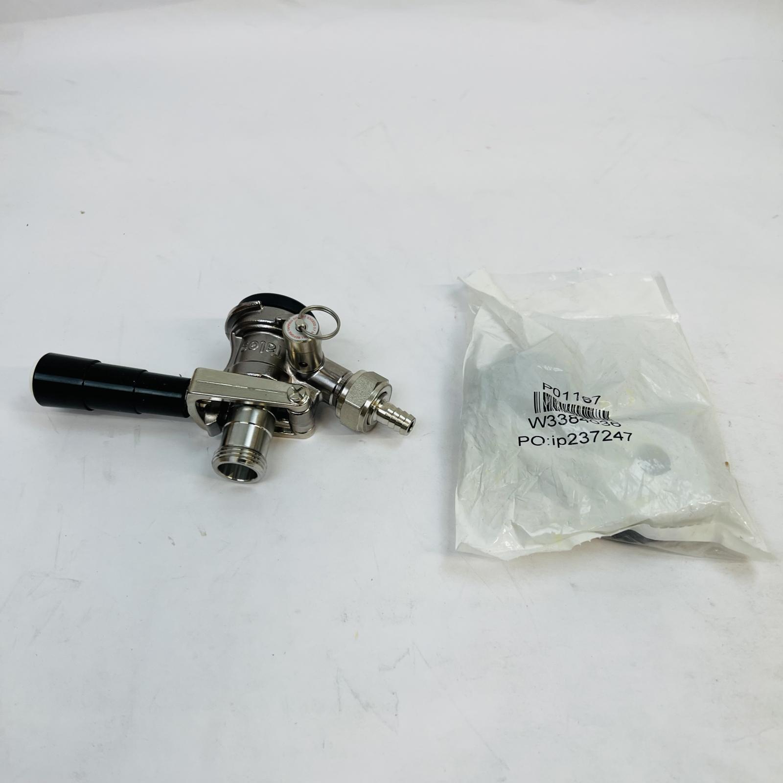 TALOS 1022704 Tap Keg Coupler Stainless Steel Probe - Photo 2
