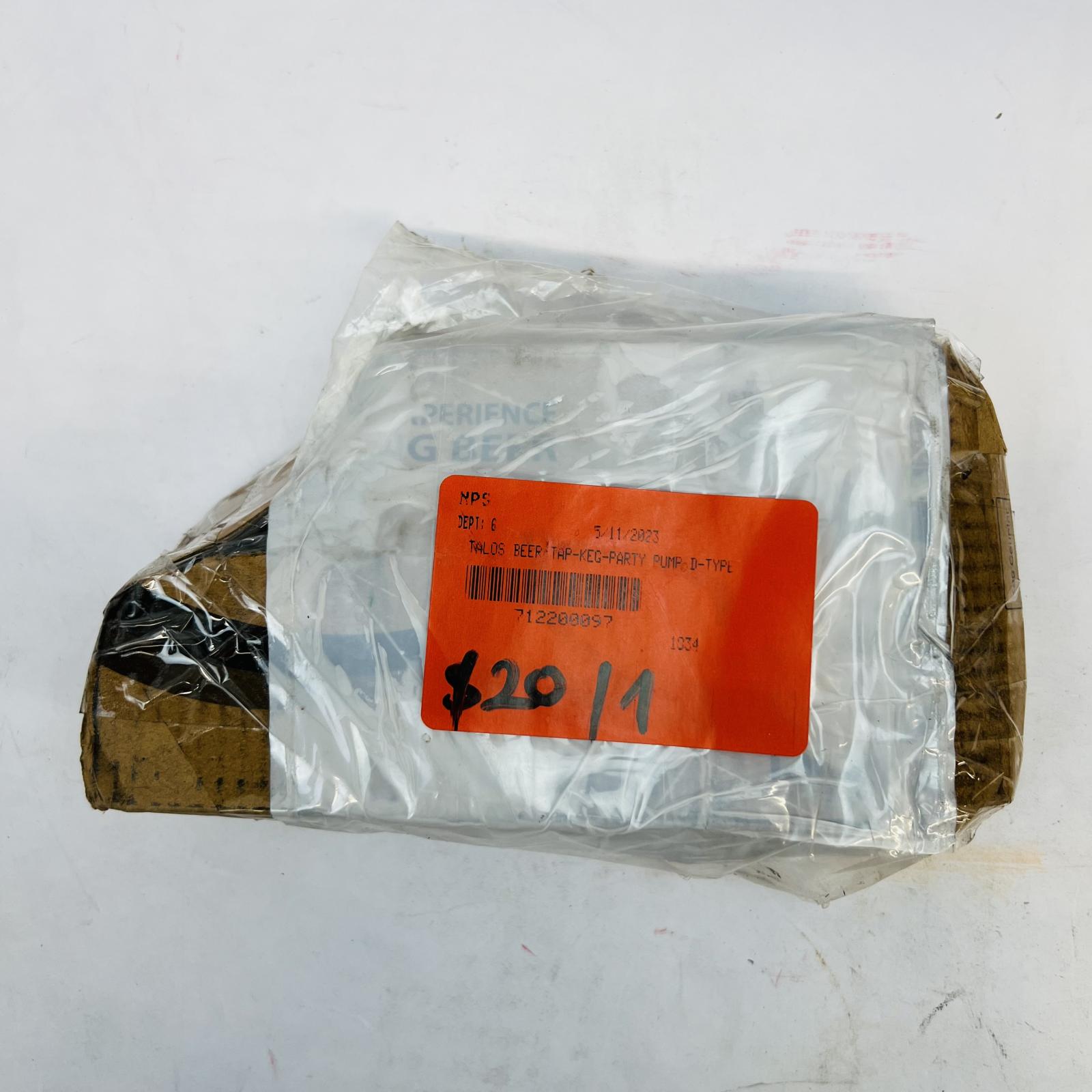 TALOS 1022704 Tap Keg Coupler Stainless Steel Probe - Photo 5