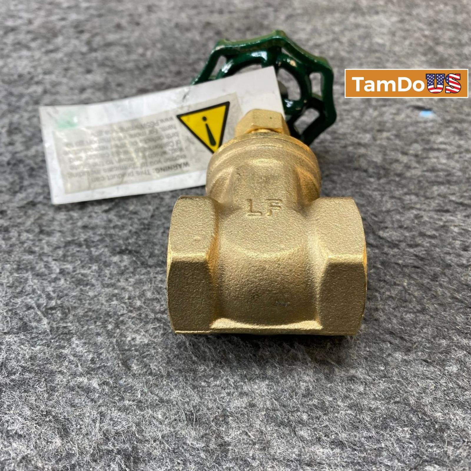 Webstone H-10134W Brass Gate Valve – 200 CWP / 125 WSP - Photo 7