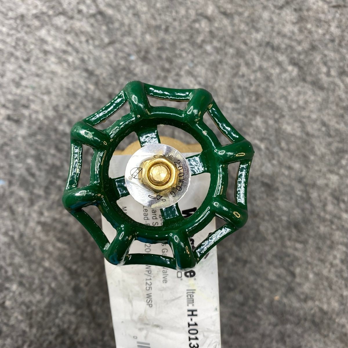 Webstone H-10134W Brass Gate Valve – 200 CWP / 125 WSP - Photo 6