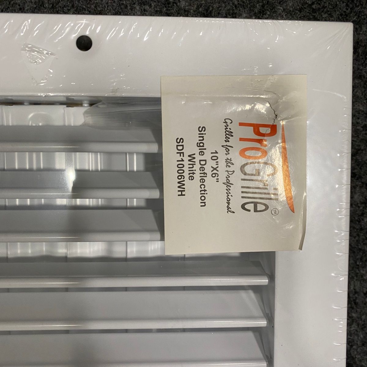 Lot of 2 PROGRILLE Single Deflection 10"x6" Grille Vents - Photo 3