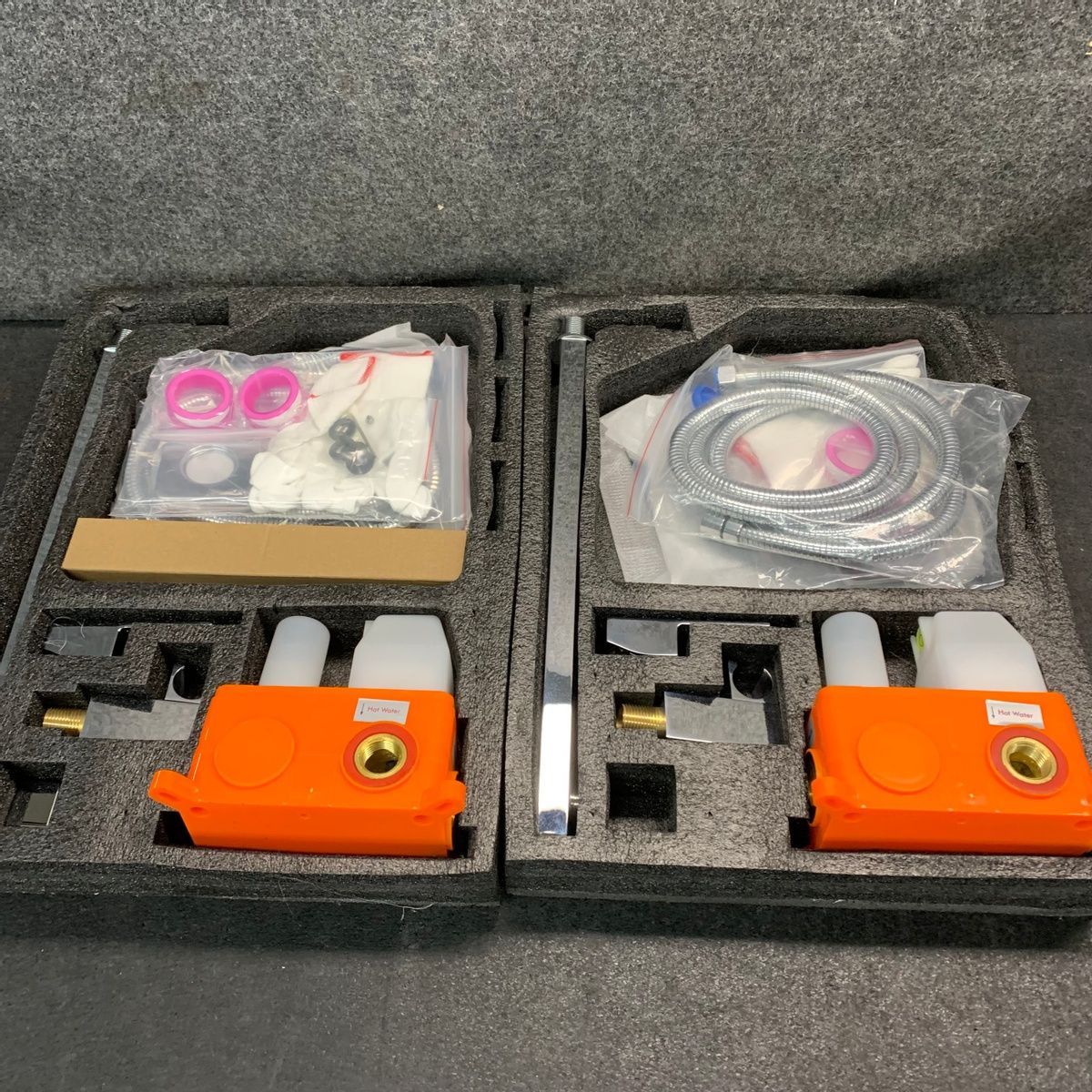 Lot of 2 Bathroom Concealed Shower Faucets Set - Photo 1