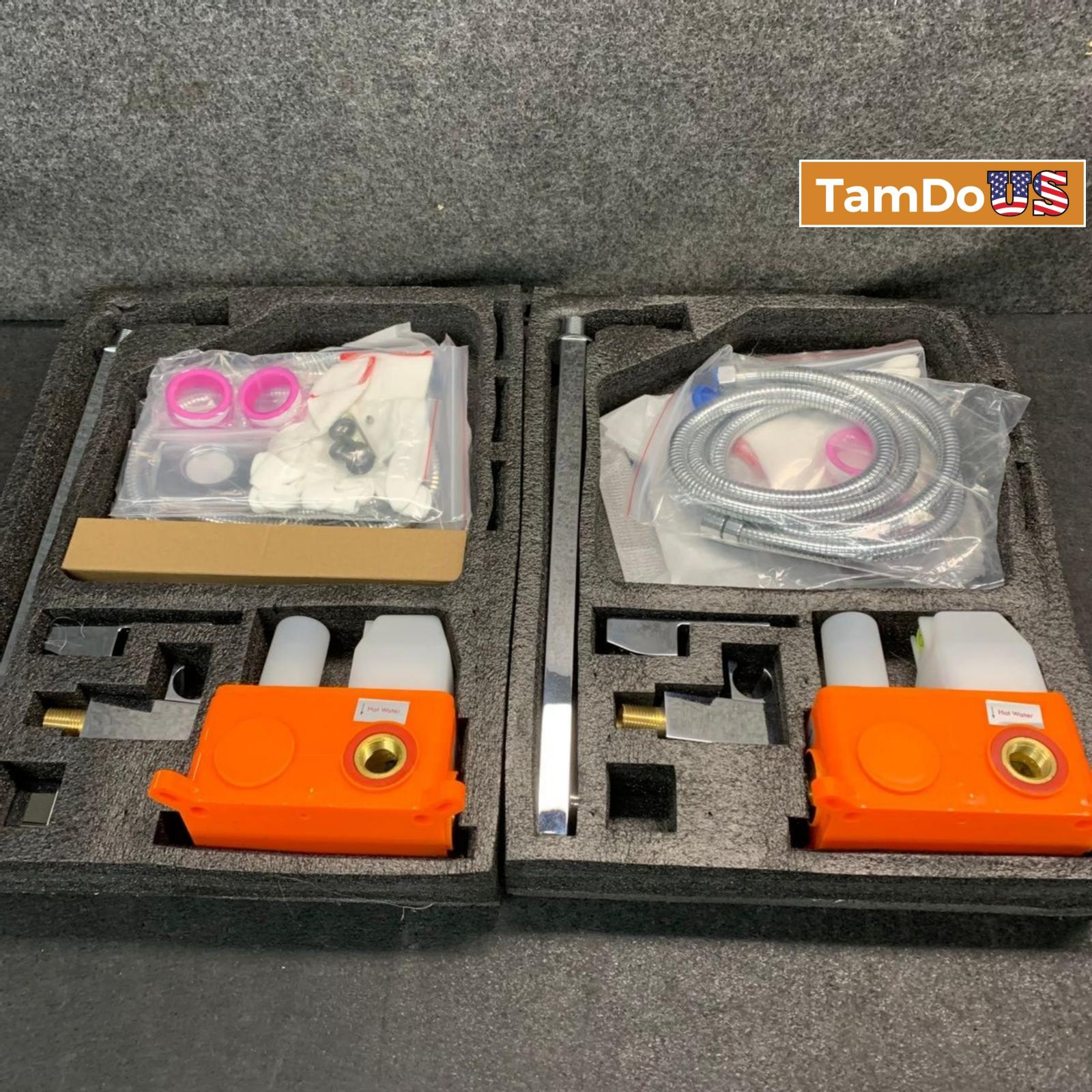 Lot of 2 Bathroom Concealed Shower Faucets Set - Photo 5